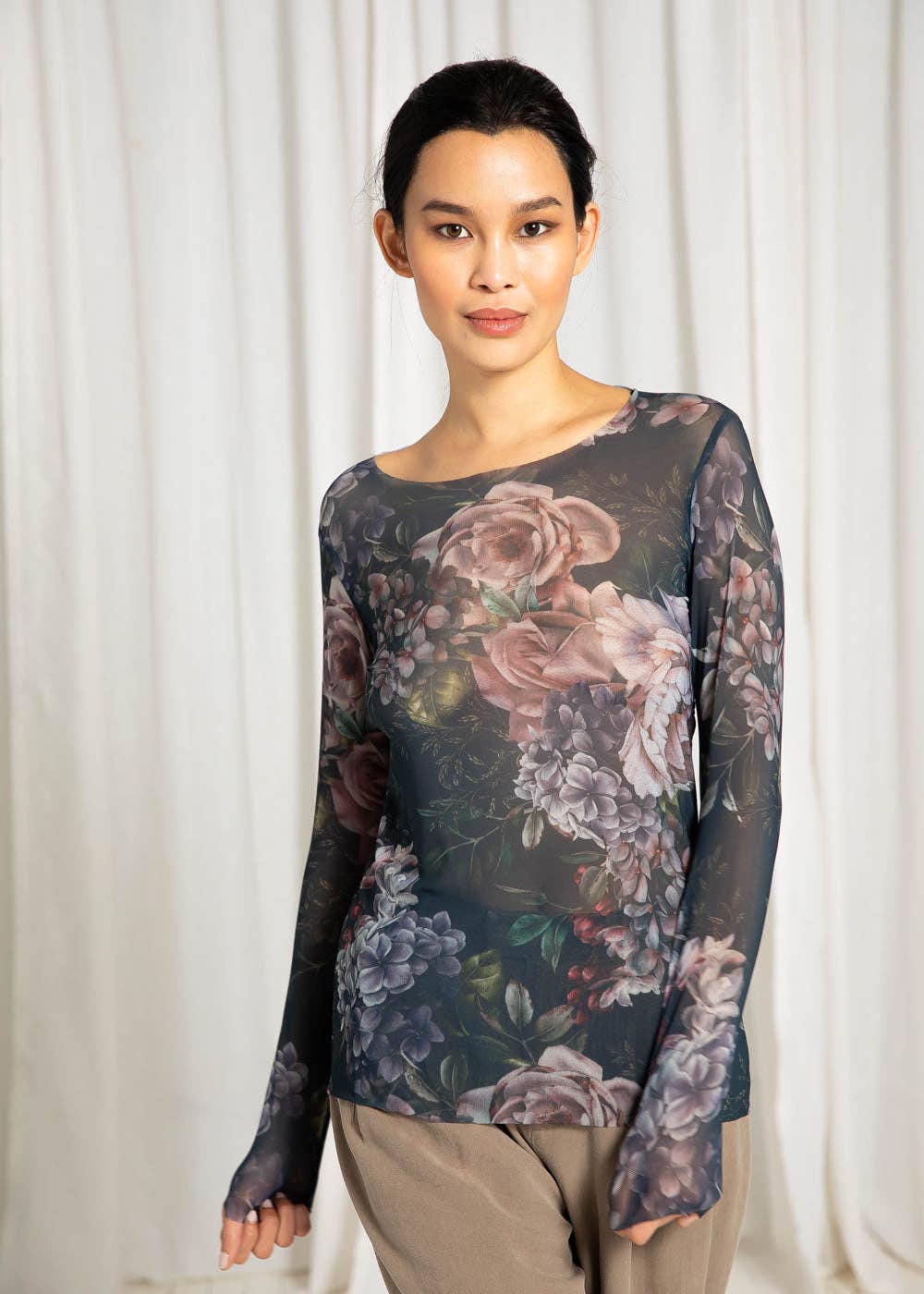 AMB Designs | Romantic Sheer Top