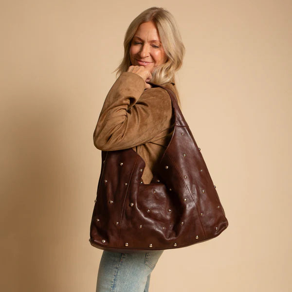 Latico | Lindsey Studded Leather Tote