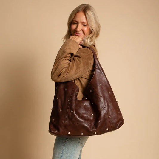 Latico | Lindsey Studded Leather Tote