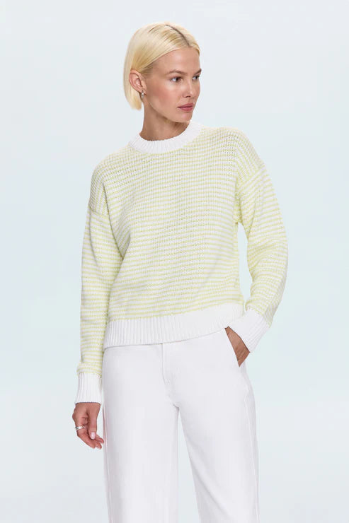 Pistola | Aura Relaxed Crew Neck Sweater