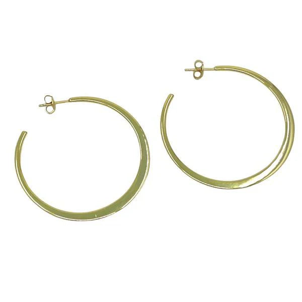 Athena | Hoop Post Earring