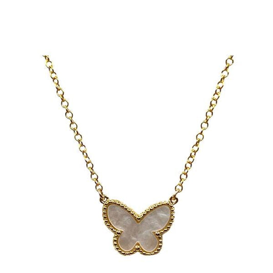 Athena | Shell Butterfly Necklace