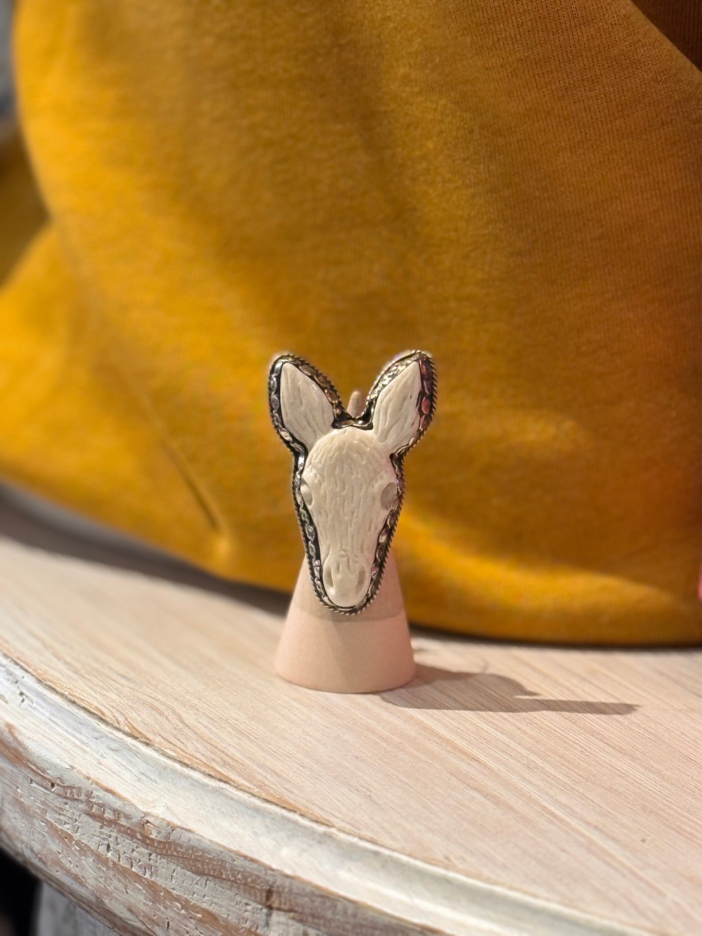 Tara Gasparian | Bone Donkey Ring