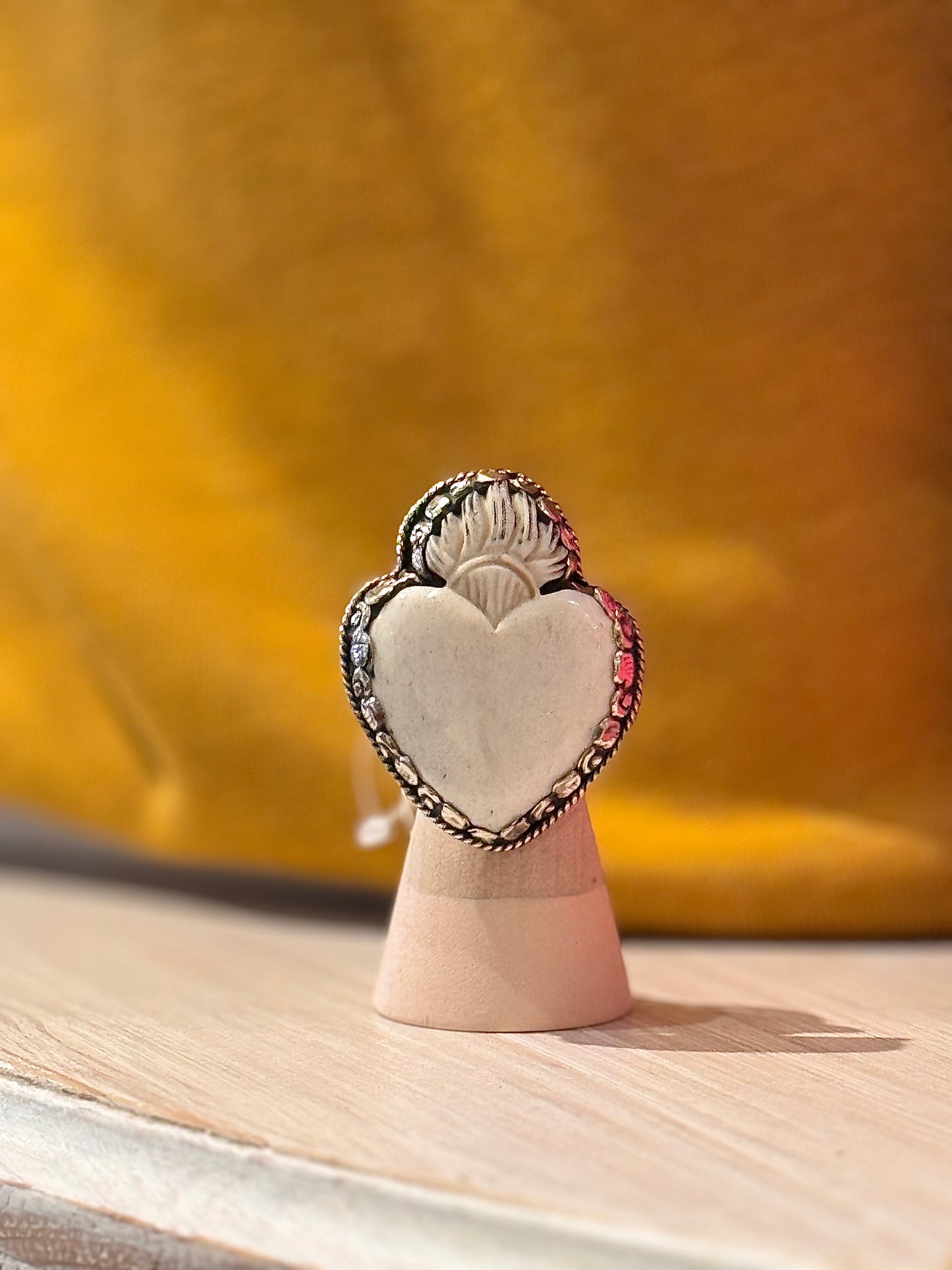 Tara Gasparian | Bone Heart Ring