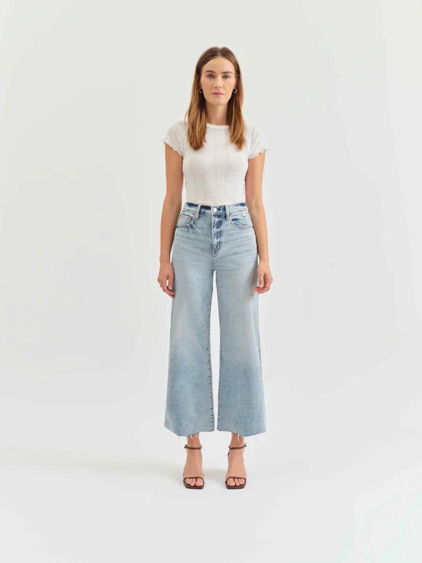 Daze Denim | Pleaser Wide Ankle Jeans