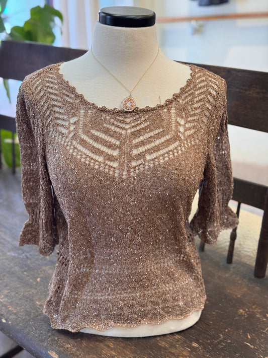 Coco Y Club | Short Sleeve Knit Top