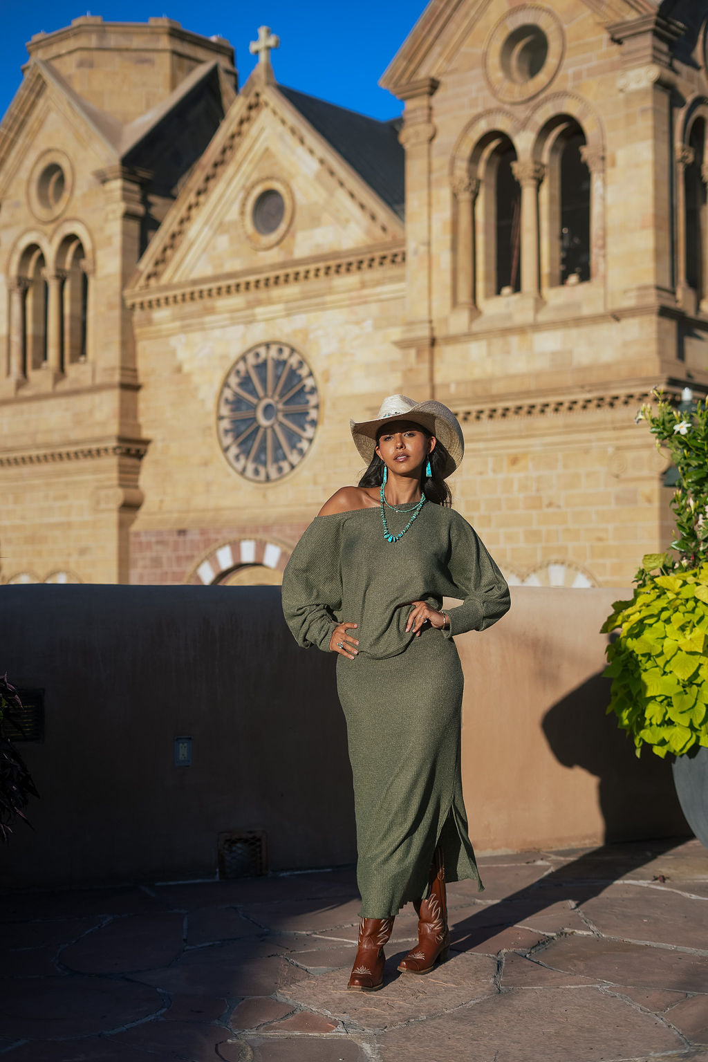 Bucko | Tania Ankle Skirt | Olive