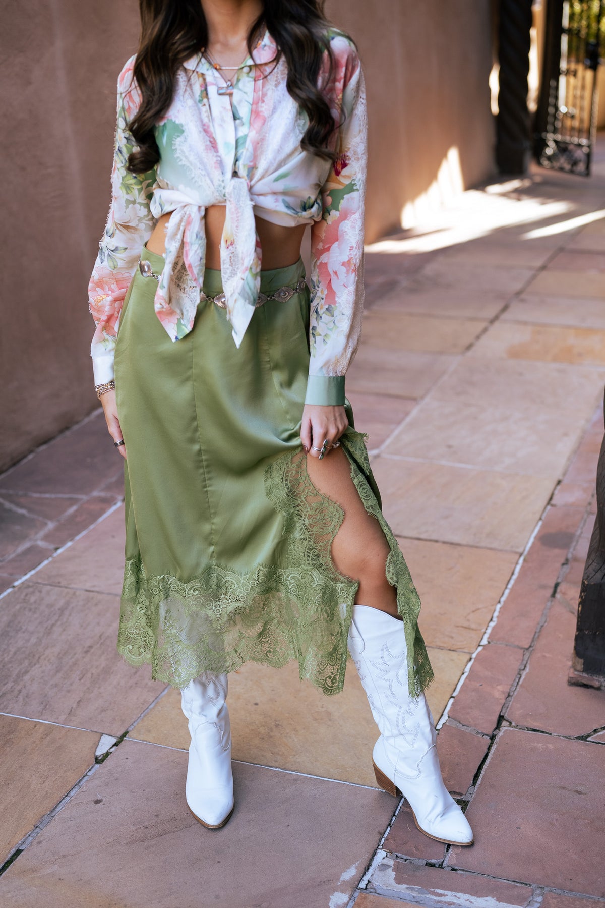 Lace Two-Piece Set