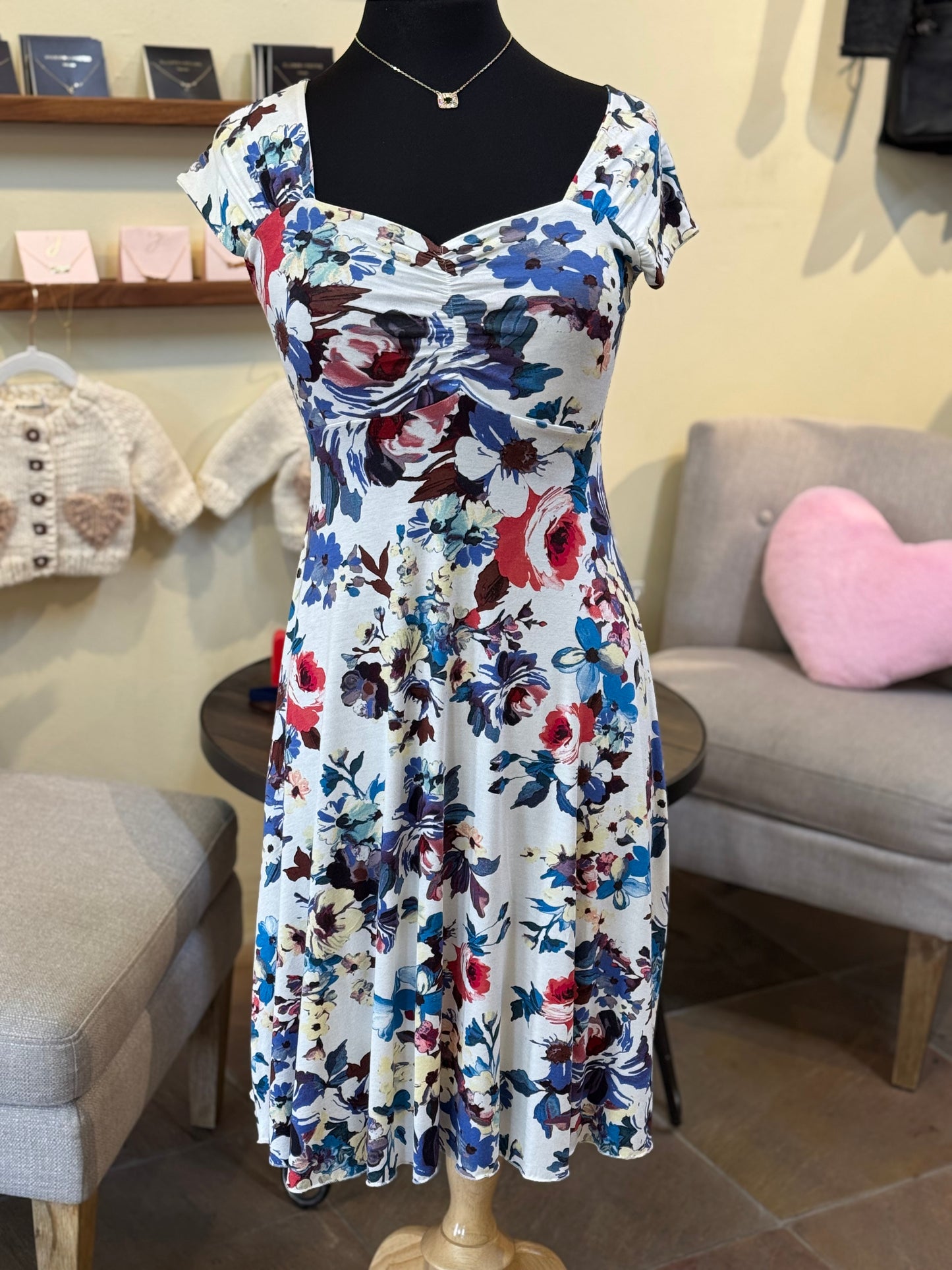 Bucko | Ava Dress | I/R/B Floral