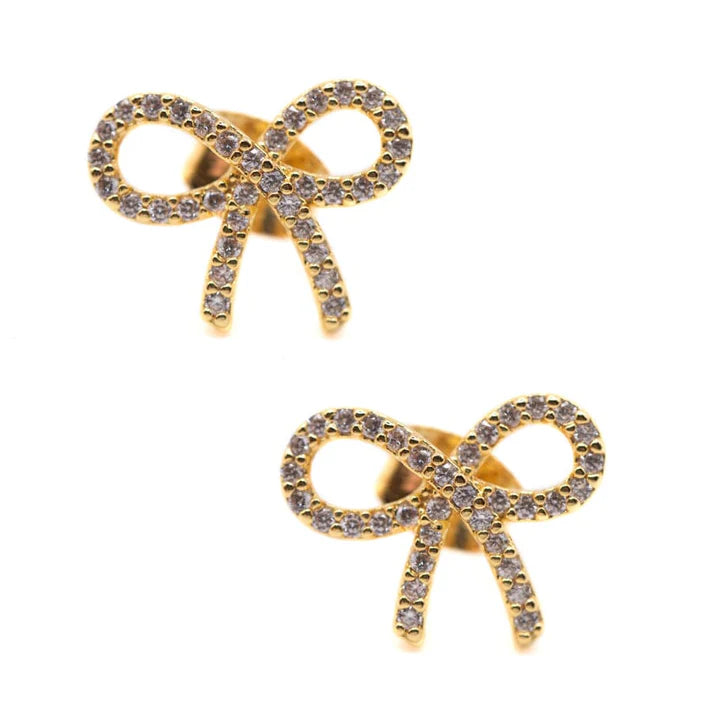 Athena | Rope Bow Earrings