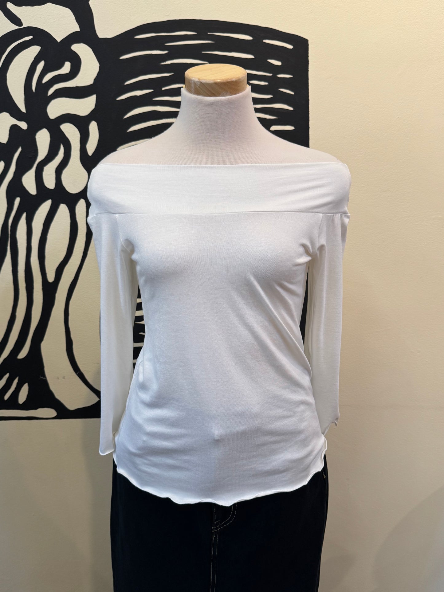 Bucko | Amy Top | Ivory
