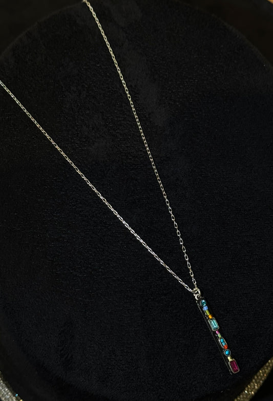 Firefly | Skinny Rectangle Pendant