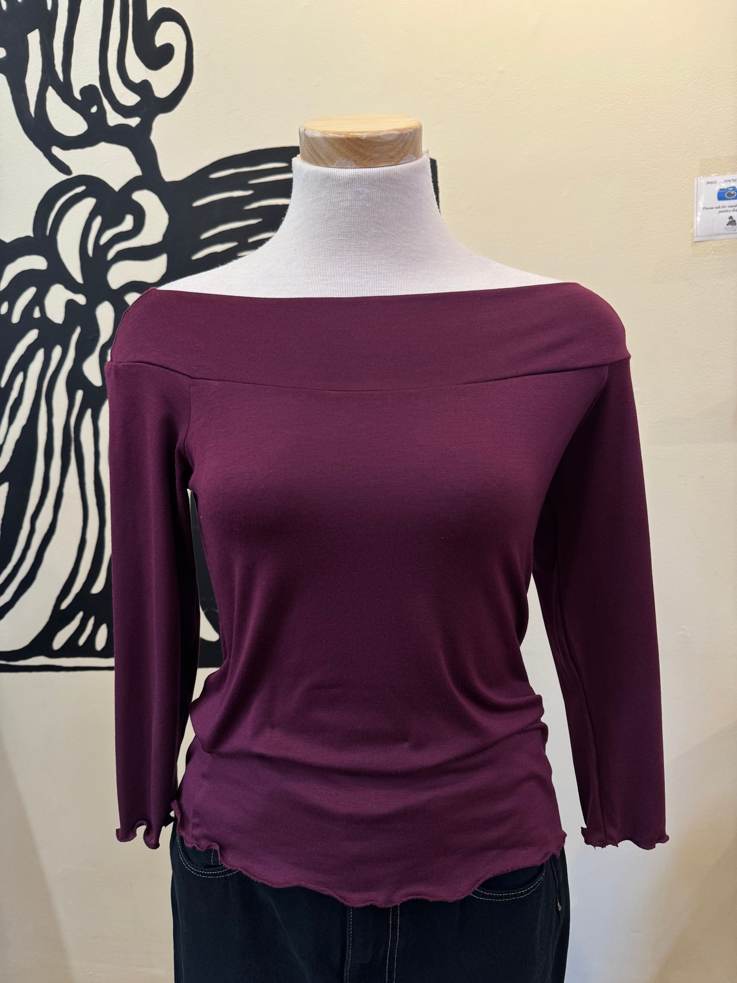 Bucko | Amy Top | Plum