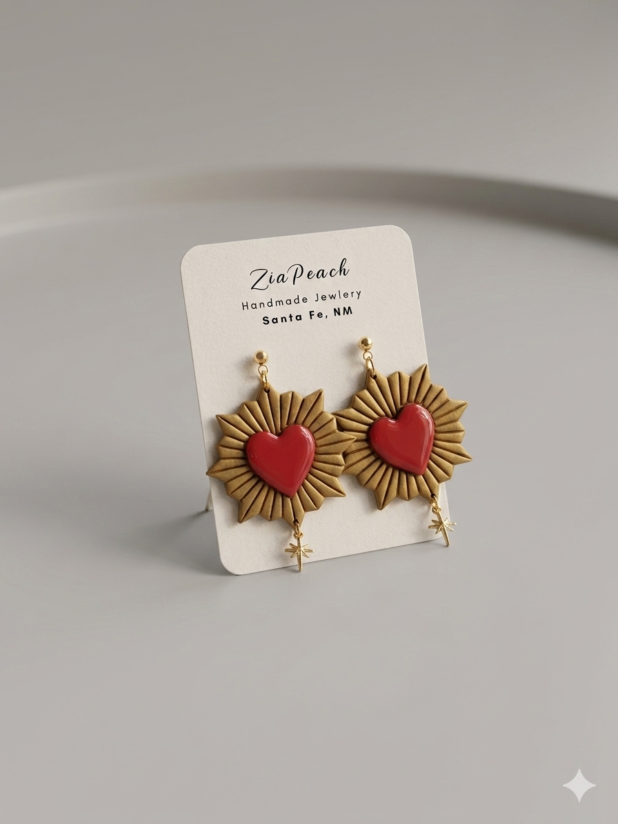 ZiaPeach | Corazon Earrings