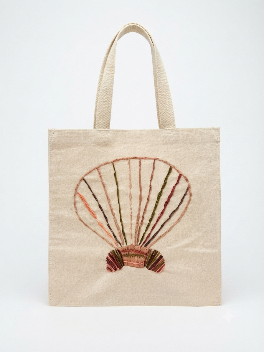 Francesca Glaspell Designs | Seashell Tote
