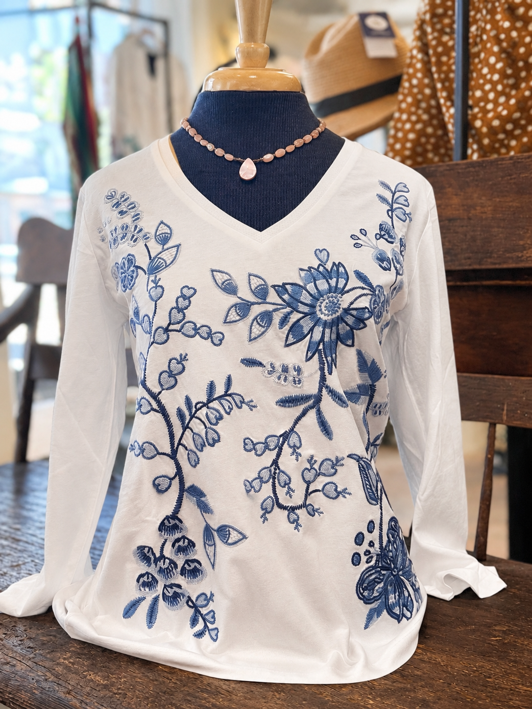 Johnny Was | Sarai V-Neck Tee