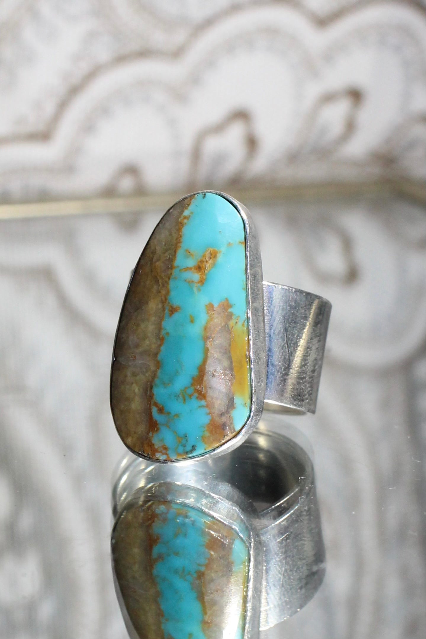 Skyli Designs- Carillons Turquoise Ring