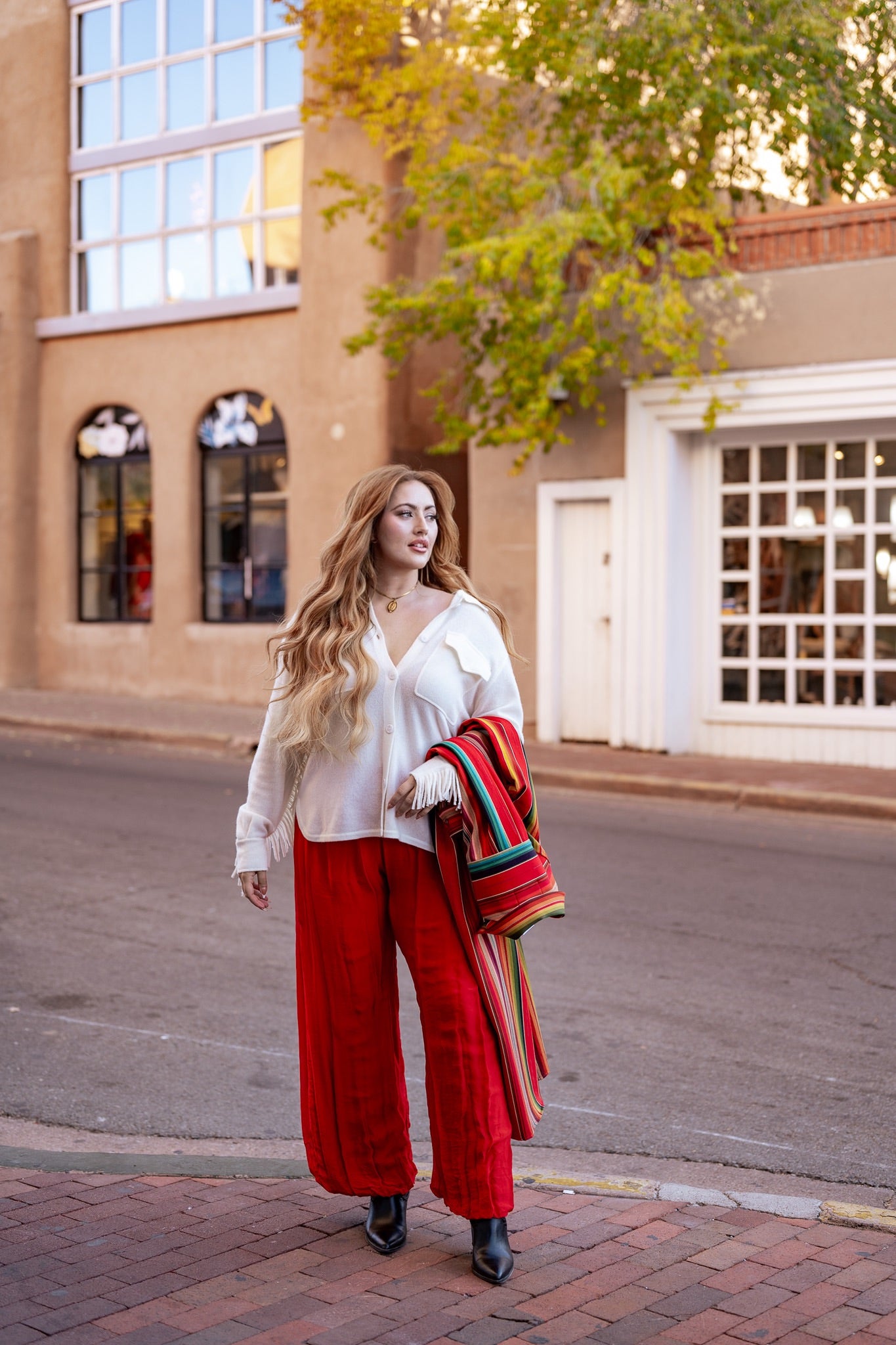 TINA | Mercedes Silk Pant | OS