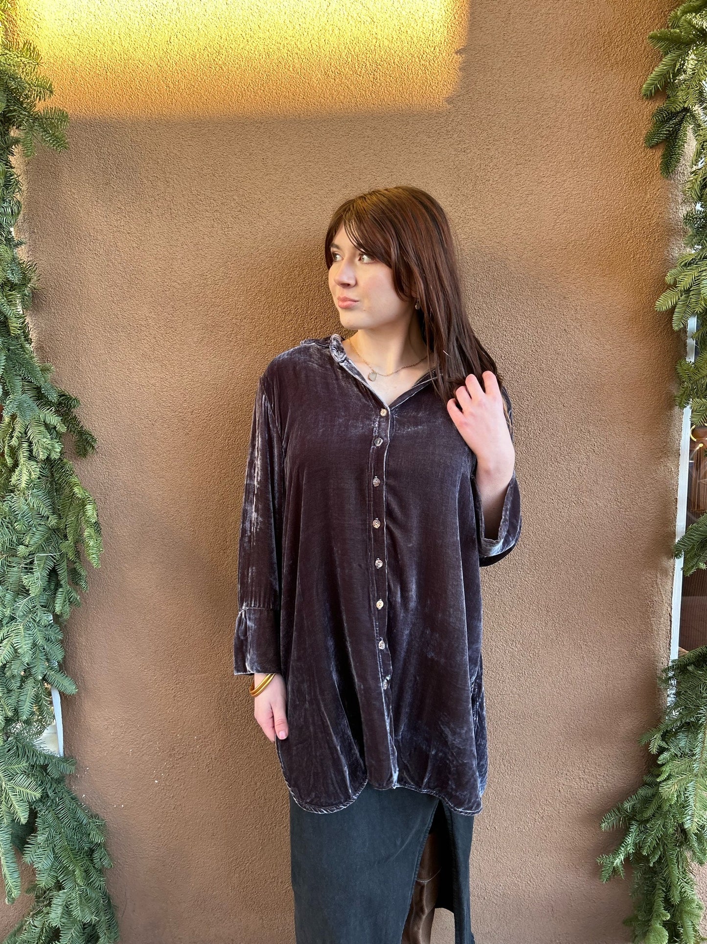 Cutloose | Velvet Easy Shirt