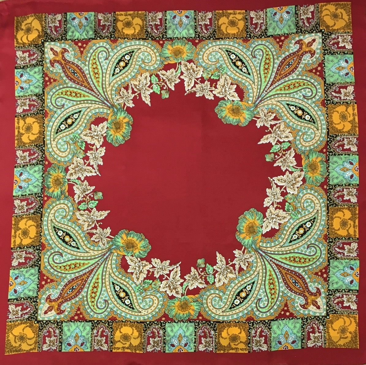 Wyoming Traders Charmeuse Silk Scarf