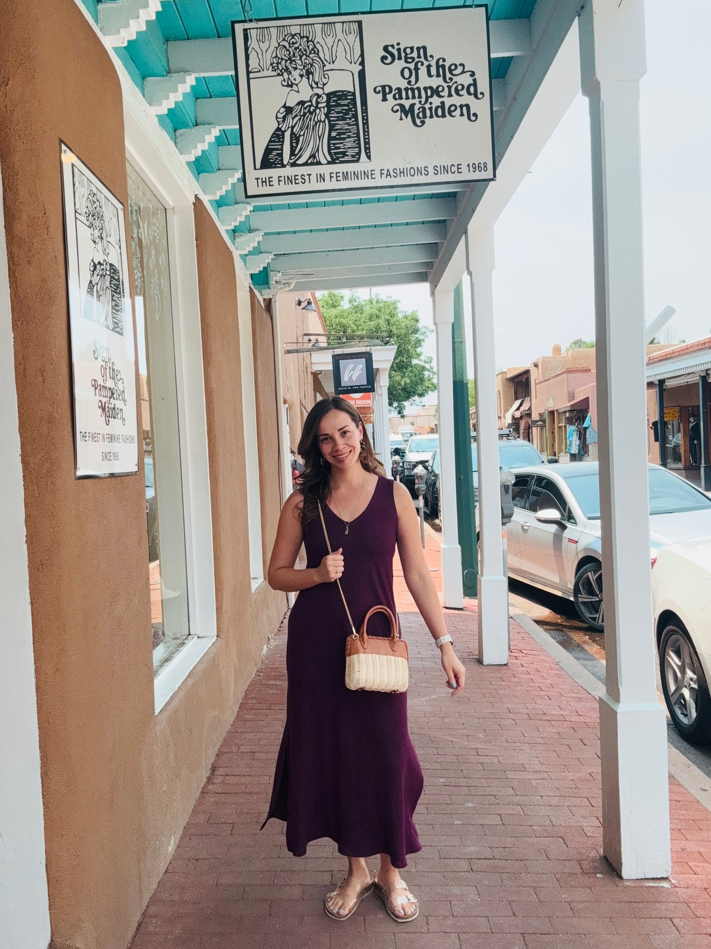 Bucko | V/L Maxi Dress | Plum
