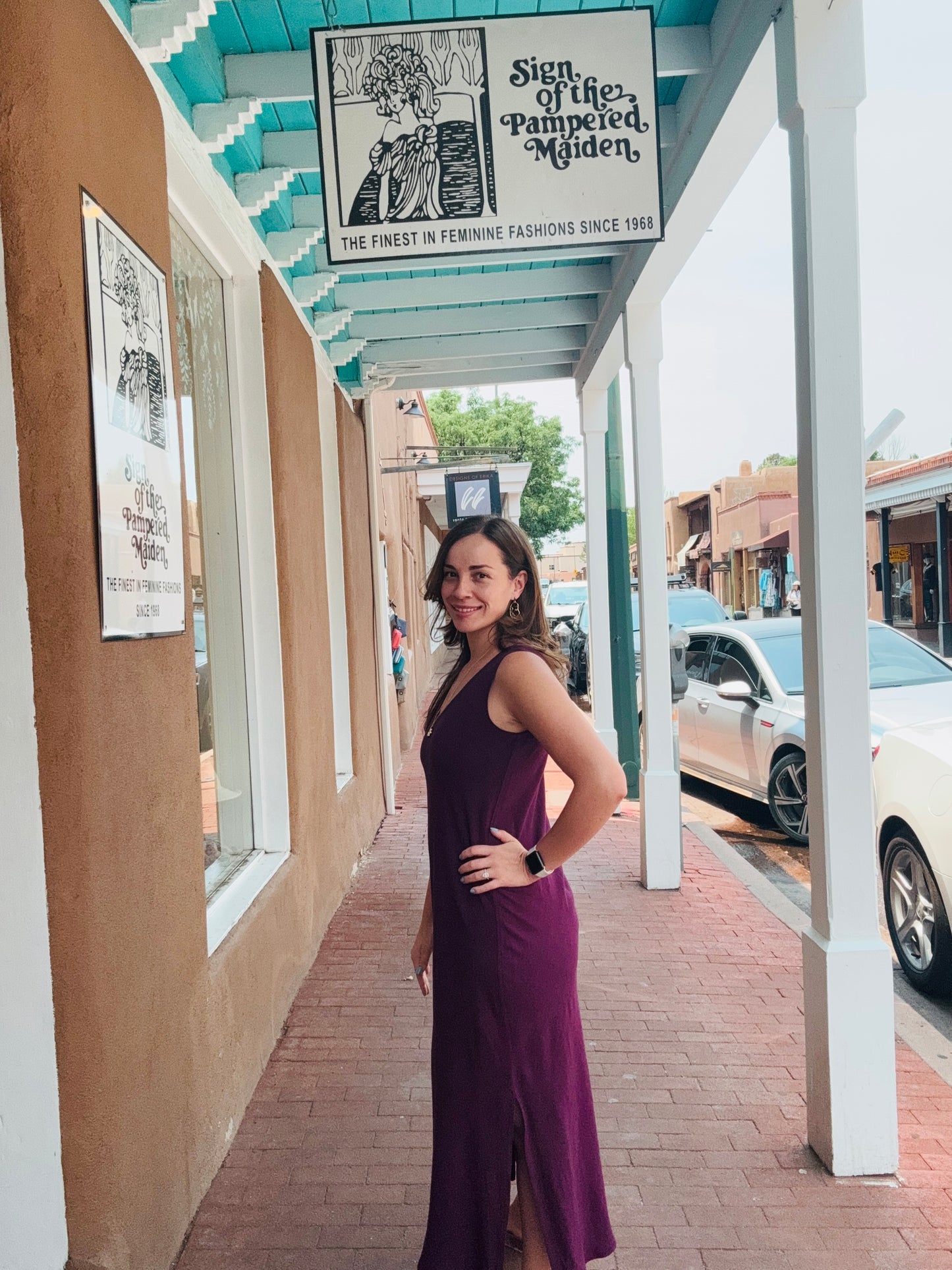 Bucko | V/L Maxi Dress | Plum
