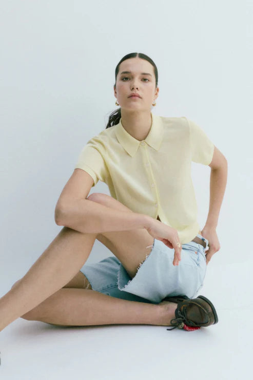 Pistola | Lucca Short Sleeve Polo Sweater
