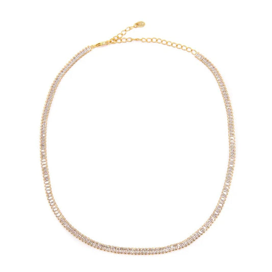 Athena | CZ Tennis Necklace