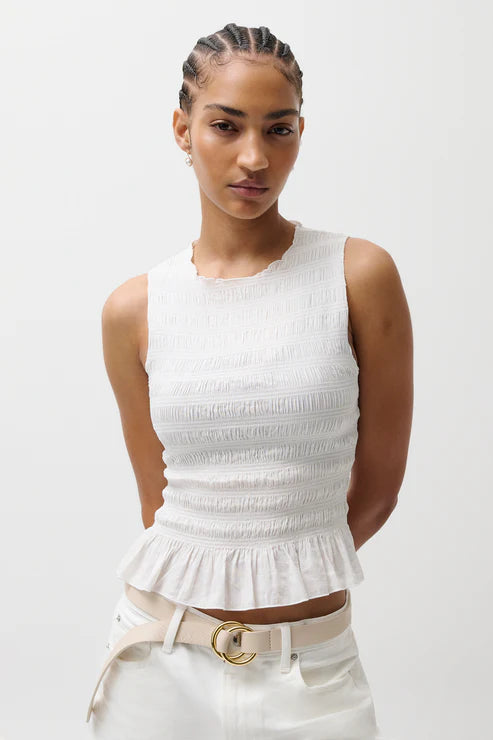 Pistola | Phoebe Smocked Tank
