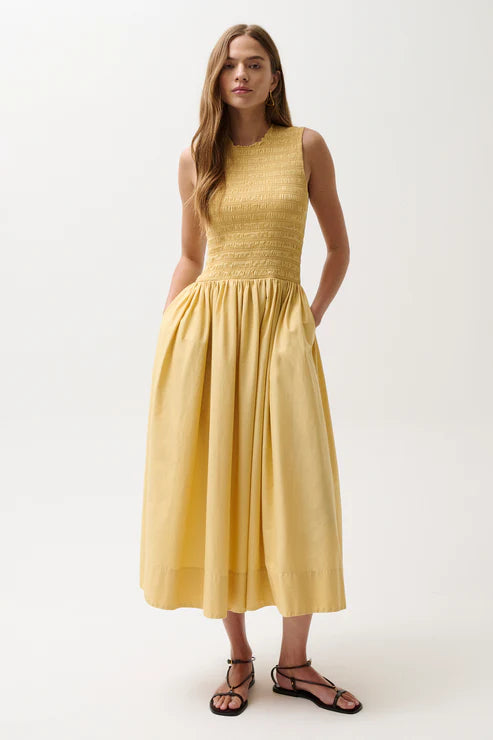 Pistola | Gladys Smocked Bodice Dress