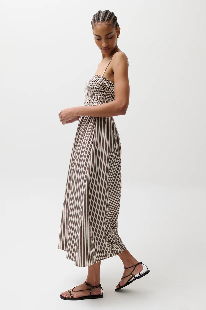 Pistola | Bianca Shirred Bodice Dress