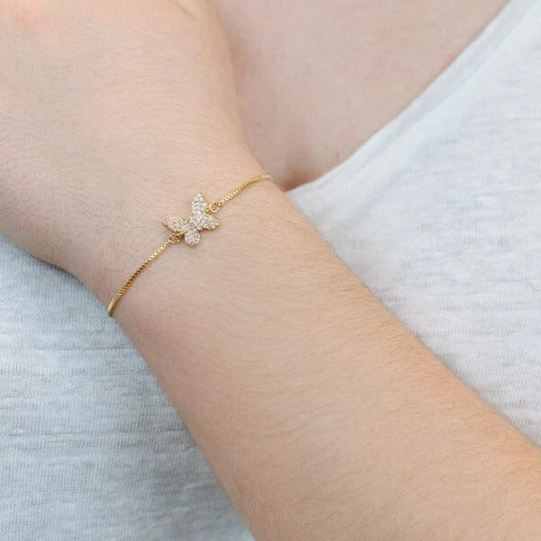 Athena | Butterfly Chain Bracelet