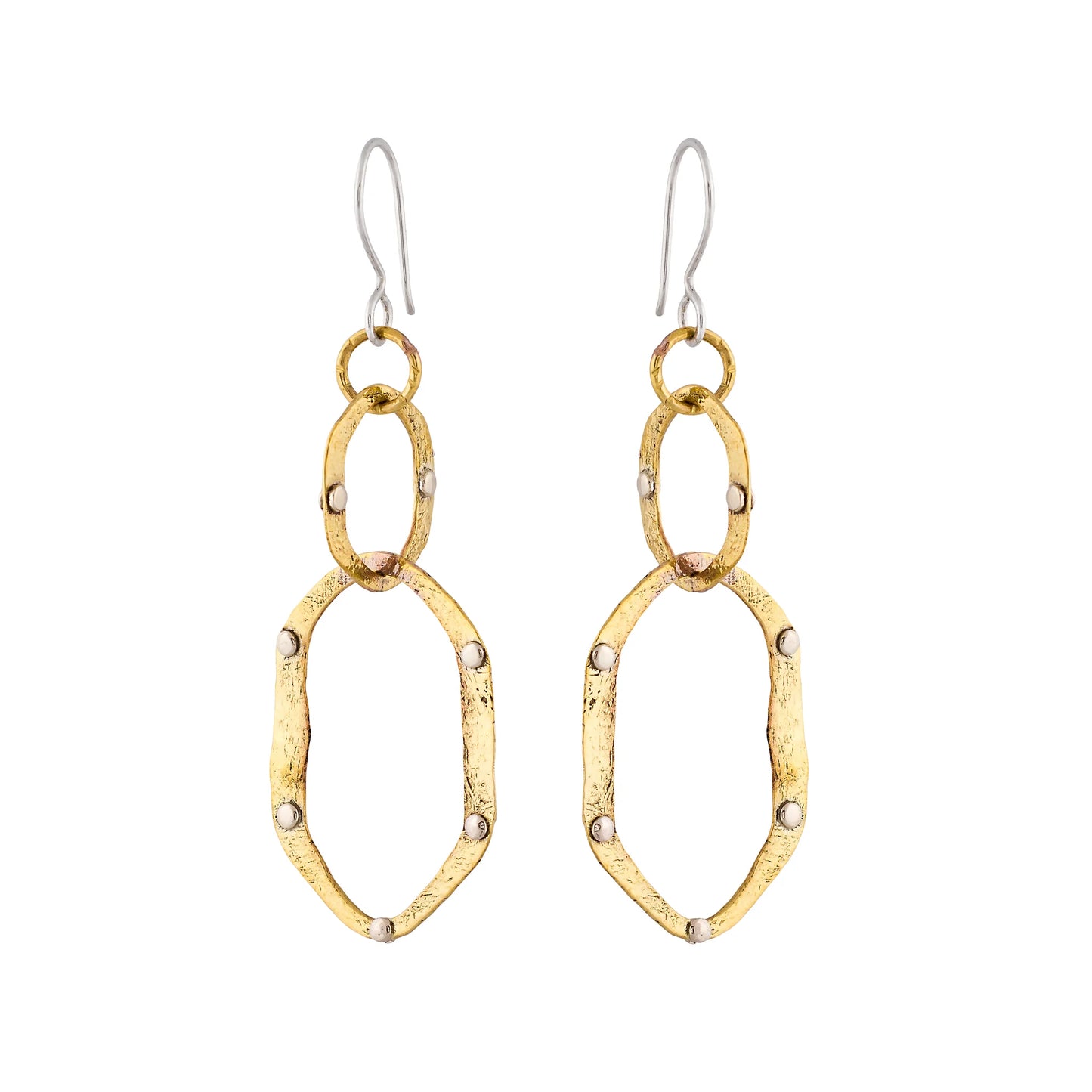 Ritual | Hammered Duo Hoop Earrings