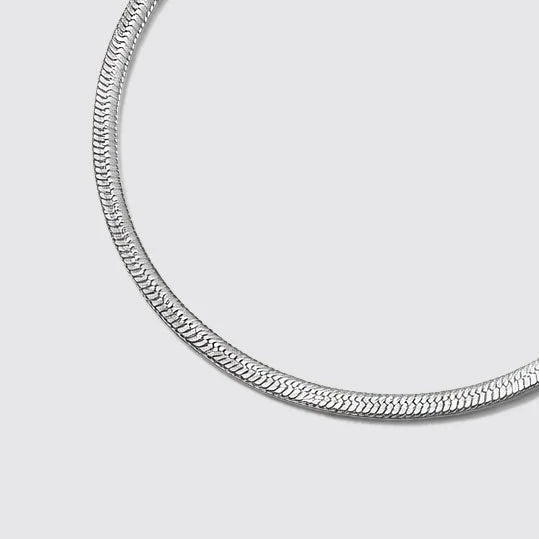 Bizou | Flat Snake Mesh Bracelet
