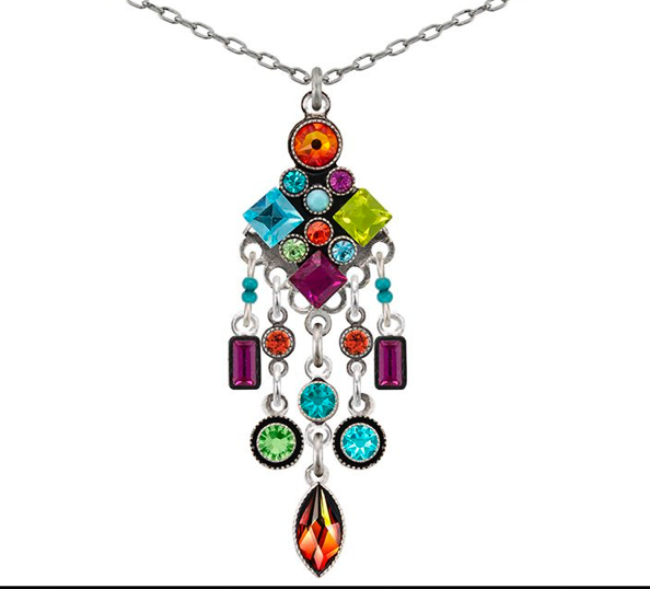 Firefly-Architectural Elaborate Pendant Necklace
