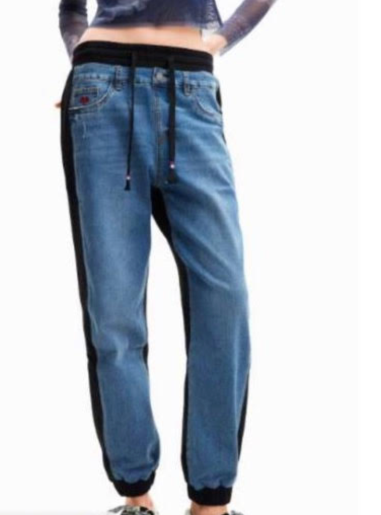 Desigual - Contrast Jogger Jeans