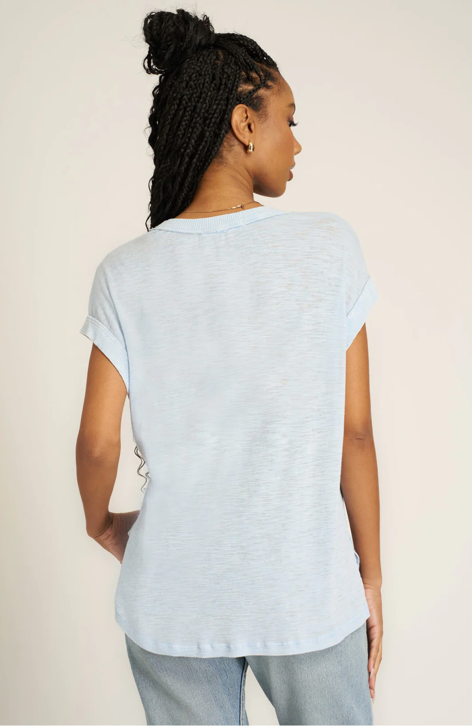 Project Social T- Washed Scoop Neck Tee