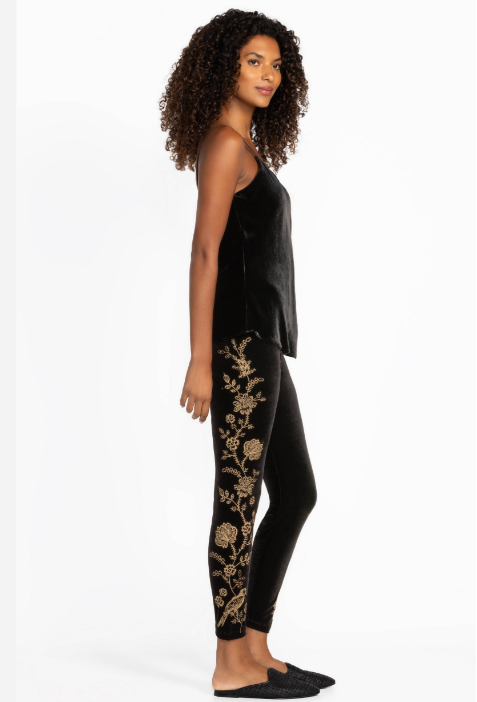 Johnny Was | Stretch Velvet Legging | Nyomi