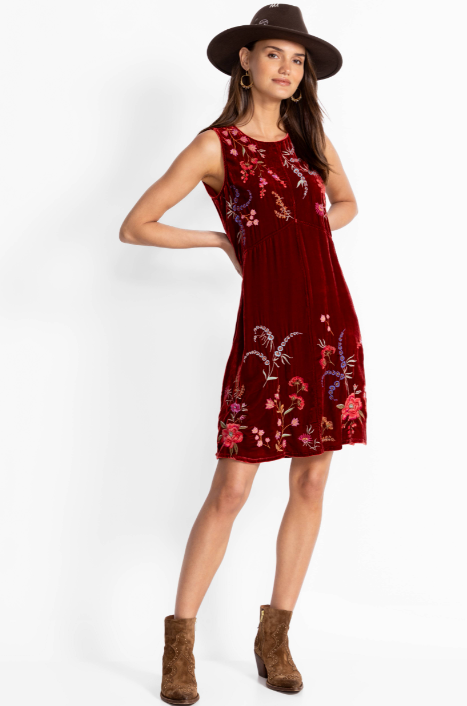 Johnny Was | Velvet Tank Dress