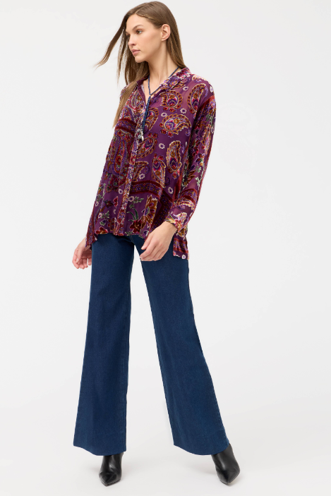 Johnny Was | Slim Audrey Collared Shirt
