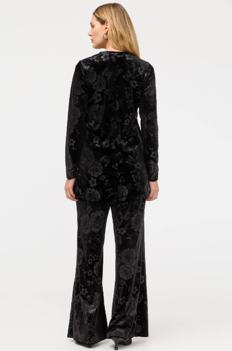 Johnny Was | Embossed Stretch Velvet Tunic