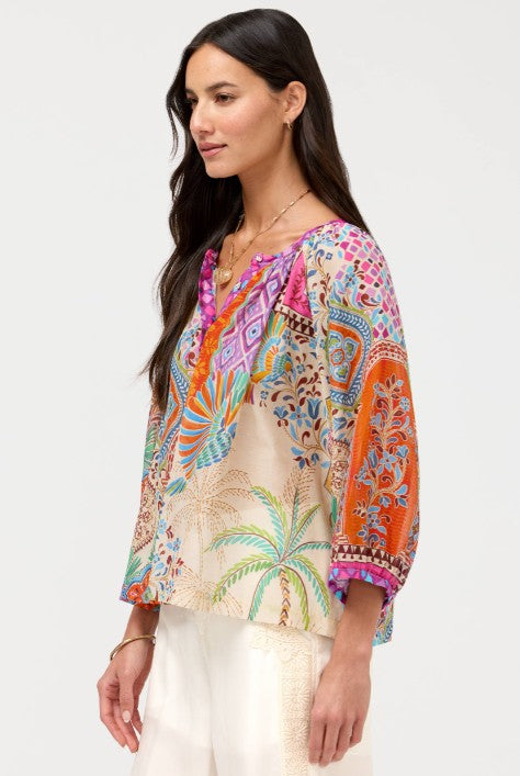 Johnny Was | Michaella Peasant Blouse