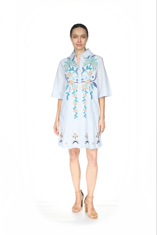 Johnny Was | Kimono Sleeve Shirt Dress