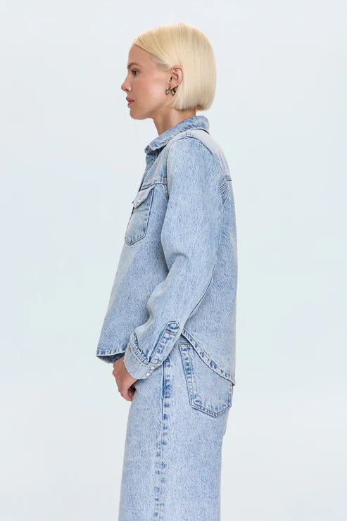 Pistola | Thea Shrunken Denim Jacket