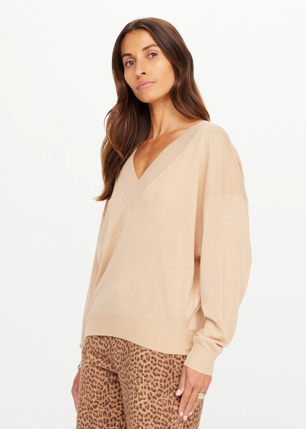 The Upside | Bonita V Neck Knit