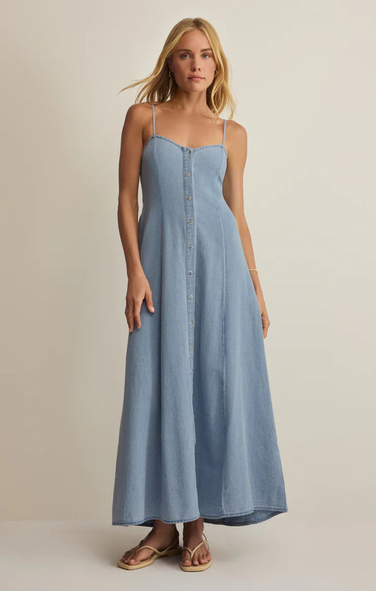 Z Supply | Angel Eyes Chambray Midi Dress