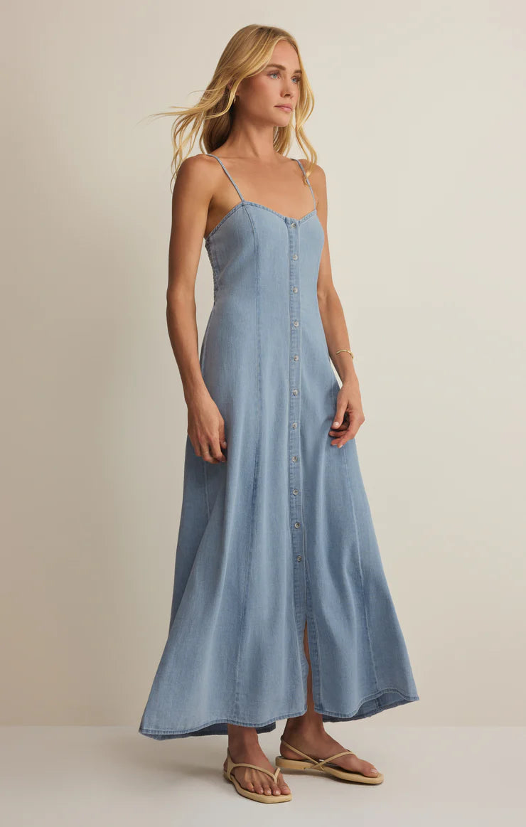 Z Supply | Angel Eyes Chambray Midi Dress