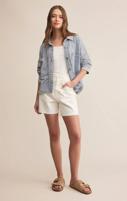 Z Supply | All Day Cropped Denim Jacket