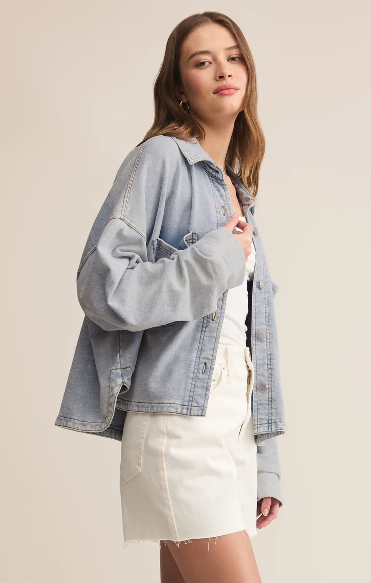 Z Supply | All Day Cropped Denim Jacket