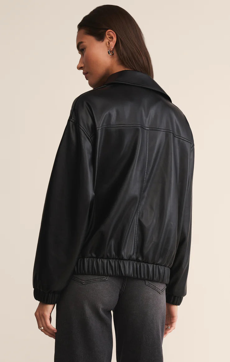 bell maxim☆羊革☆ leather ‘bomber jacket bell maxim☆羊革☆ leather 'bomber jacket